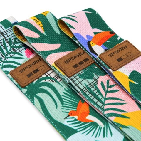 Zestaw gum treningowych Spokey Home Jungle SPK-941536 6,5cm Zestaw gum treningowych Spokey Home Jungle SPK-941536 6,5cm