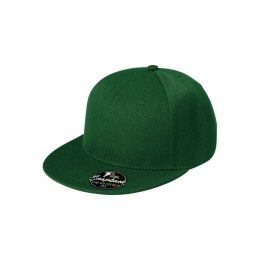 Czapka Malfini Rap 6P MLI-30206 zieleń butelkowa nastawialna