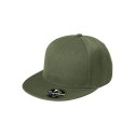 Czapka z daszkiem Malfini Rap 6P MLI-30209 khaki nastawialna