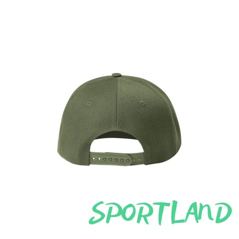 Czapka z daszkiem Malfini Rap 6P MLI-30209 khaki nastawialna Czapka z daszkiem Malfini Rap 6P MLI-30209 khaki nastawialna