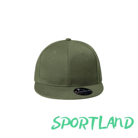 Czapka z daszkiem Malfini Rap 6P MLI-30209 khaki nastawialna Czapka z daszkiem Malfini Rap 6P MLI-30209 khaki nastawialna