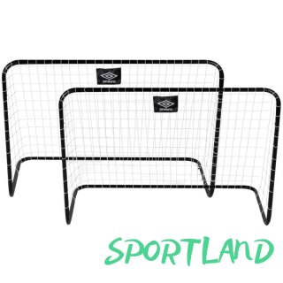 Bramka Umbro do piłki nożnej z siatką 2szt. 78x56x45 cm 268828 N/A