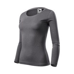 Koszulka Malfini Fit-T LS W MLI-16936 stalowy S