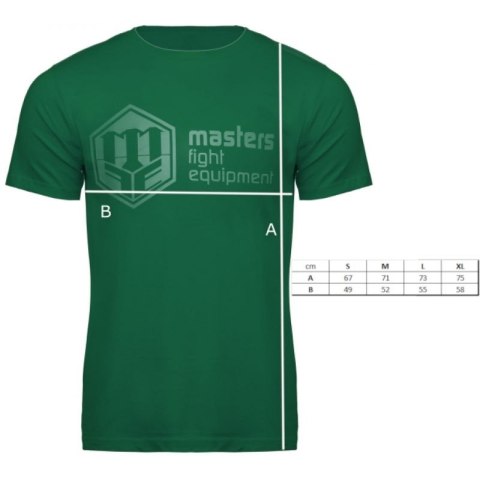 Koszulka Masters M TS-GREEN 04113-10M M Koszulka Masters M TS-GREEN 04113-10M M