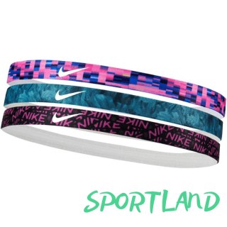 Opaski na głowę Nike Printed N00025606080S N/A