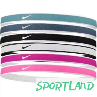Opaski na głowę Nike Swoosh Sport 6 szt. N1002021412OS N/A