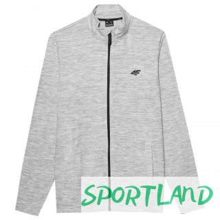 Bluza 4F M 4FSS23TFLEM052 chłodny jasny szary melanż L