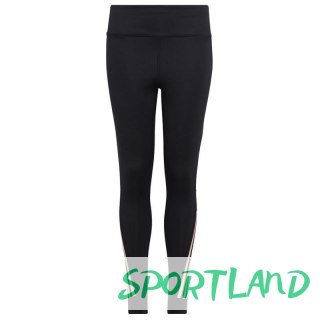 Legginsy adidas Training Aeroready 3S High-Rise 7/8 Optime TG Jr IC0363 152 cm