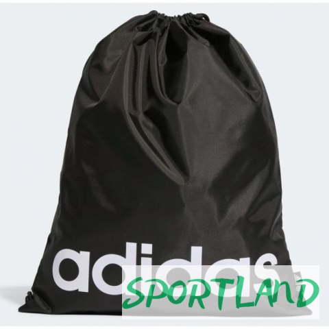 Worek adidas Linear Gymsack HT4740 czarny Worek adidas Linear Gymsack HT4740 czarny