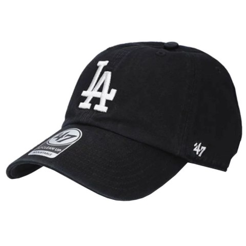 Czapka z daszkiem 47 Brand MLB Los Angeles Dodgers 47 Clean Up Cap B-RGW12GWS-BKJ One size Czapka z daszkiem 47 Brand MLB Los Angeles Dodgers 47 Clean Up Cap B-RGW12GWS-BKJ One size