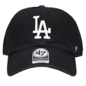 Czapka z daszkiem 47 Brand MLB Los Angeles Dodgers 47 Clean Up Cap B-RGW12GWS-BKJ One size