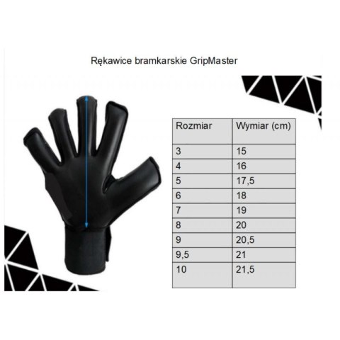 Rękawice bramkarskie Yakima Sport GripMaster 3 100715 Rozm. 3 Rękawice bramkarskie Yakima Sport GripMaster 3 100715 Rozm. 3