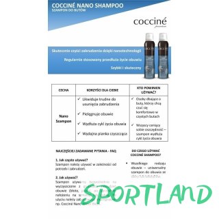 Pianka czyszcząca do skór i tekstyliów Coccine DA0277 szt