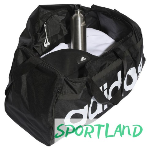 Torba adidas Linear Duffel L HT4745 czarny Torba adidas Linear Duffel L HT4745 czarny