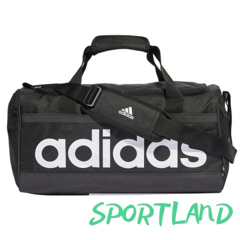 Torba adidas Linear Duffel M HT4743 czarny Torba adidas Linear Duffel M HT4743 czarny
