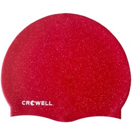 Czepek pływacki silikonowy Crowell Recycling Pearl czerwony kol.9 N/A