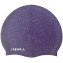 Czepek pływacki silikonowy Crowell Recycling Pearl fioletowy kol.4 N/A