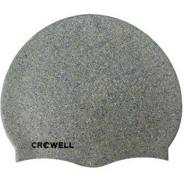 Czepek pływacki silikonowy Crowell Recycling Pearl srebrny kol.2 N/A