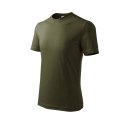 Koszulka Malfini Basic Jr MLI-13869 military 134 cm/8 lat