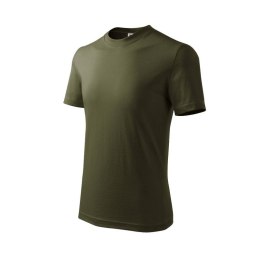 Koszulka Malfini Basic Jr MLI-13869 military 146 cm/10 lat