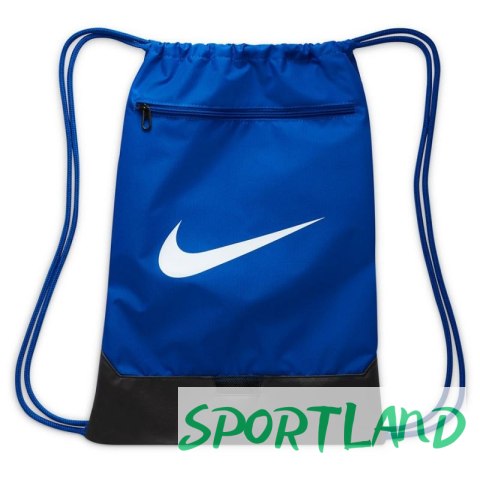 Worek na buty Nike Brasilia DM3978-480 niebieski Worek na buty Nike Brasilia DM3978-480 niebieski