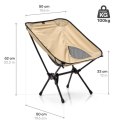 Krzesło składane Meteor Schelp 16551 uniw