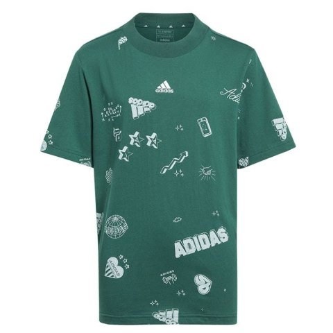 Koszulka adidas Bluv Q3 AOPT Jr IA1562 152 cm Koszulka adidas Bluv Q3 AOPT Jr IA1562 152 cm