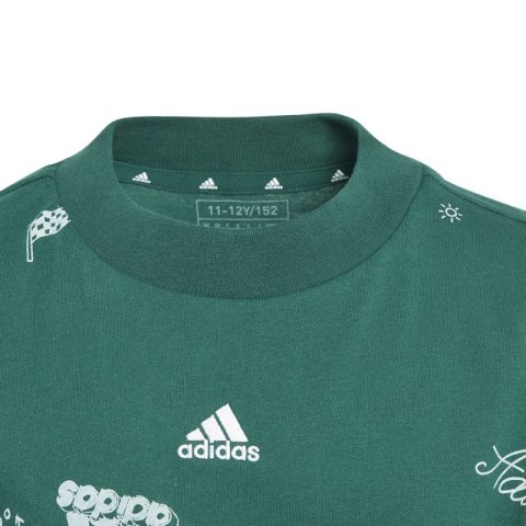 Koszulka adidas Bluv Q3 AOPT Jr IA1562 152 cm Koszulka adidas Bluv Q3 AOPT Jr IA1562 152 cm