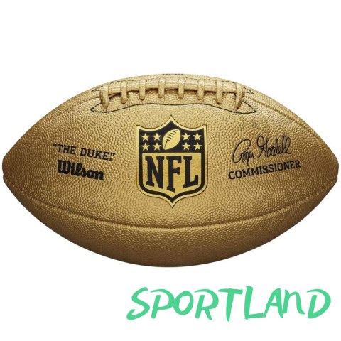 Piłka Wilson NFL Duke Metallic Edition Ball WTF1826XB 9 Piłka Wilson NFL Duke Metallic Edition Ball WTF1826XB 9