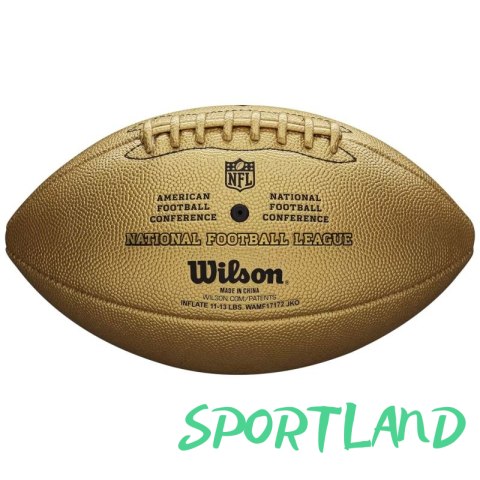 Piłka Wilson NFL Duke Metallic Edition Ball WTF1826XB 9 Piłka Wilson NFL Duke Metallic Edition Ball WTF1826XB 9