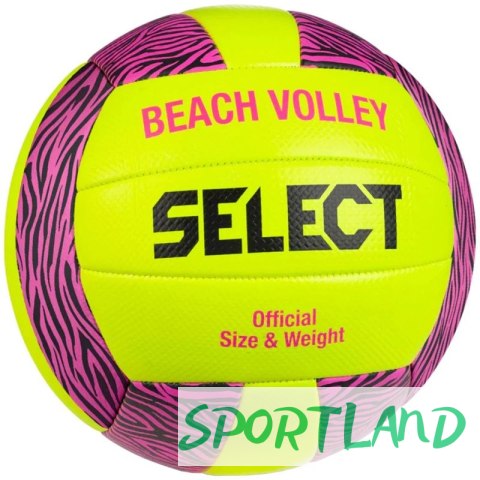 Piłka do siatkówki Select Beach Volley v23 Ball Beach Volley Yel-Pink 5 Piłka do siatkówki Select Beach Volley v23 Ball Beach Volley Yel-Pink 5
