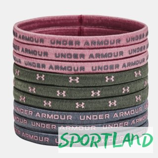 Opaski do włosów Under Armour Elastic Hair Tie PK 9 szt. 1380018 697 one size