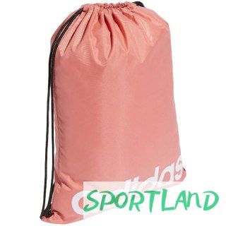Worek na odzież i obuwie adidas Linear Gymsack IP5006 czerwony