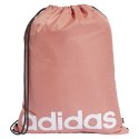 Worek na odzież i obuwie adidas Linear Gymsack IP5006 czerwony Worek na odzież i obuwie adidas Linear Gymsack IP5006 czerwony