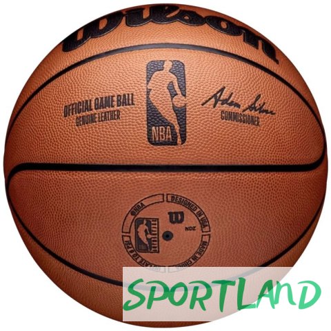 Piłka do koszykówki Wilson NBA Official Game Ball WTB7500ID 7 Piłka do koszykówki Wilson NBA Official Game Ball WTB7500ID 7