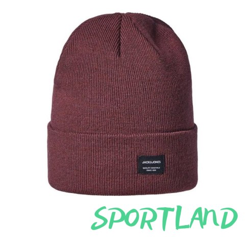 Czapka Jack & Jones Jacdna Beanie Noos M 12092815 bordowa uniwersalny Czapka Jack & Jones Jacdna Beanie Noos M 12092815 bordowa uniwersalny
