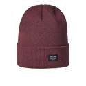 Czapka Jack & Jones Jacdna Beanie Noos M 12092815 bordowa uniwersalny