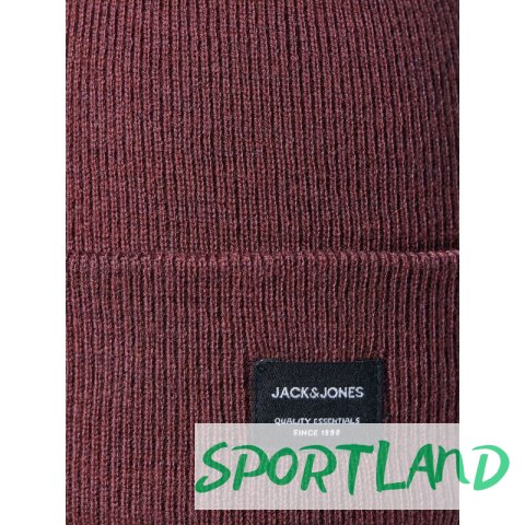 Czapka Jack & Jones Jacdna Beanie Noos M 12092815 bordowa uniwersalny Czapka Jack & Jones Jacdna Beanie Noos M 12092815 bordowa uniwersalny