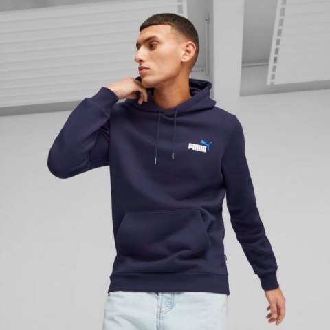 Bluza Puma ESS+ 2 Col Small Logo Hoodie FL M 674471 06 M Bluza Puma ESS+ 2 Col Small Logo Hoodie FL M 674471 06 M