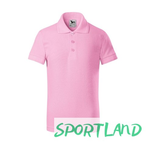 Koszulka polo Malfini Pique Polo Jr MLI-22230 różowy 122 cm/6 lat Koszulka polo Malfini Pique Polo Jr MLI-22230 różowy 122 cm/6 lat
