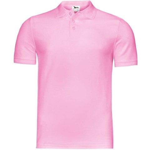 Koszulka polo Malfini Pique Polo Jr MLI-22230 różowy 134 cm/8 lat Koszulka polo Malfini Pique Polo Jr MLI-22230 różowy 134 cm/8 lat