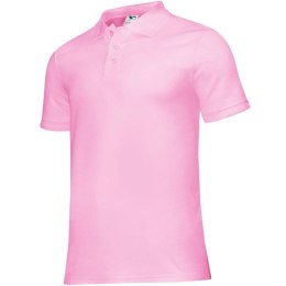 Koszulka polo Malfini Pique Polo Jr MLI-22230 różowy 146 cm/10 lat
