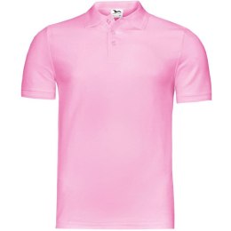 Koszulka polo Malfini Pique Polo Jr MLI-22230 różowy 158 cm/12 lat