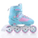 Rolki regulowane SMJ sport 2w1 Jr Lili 38-41
