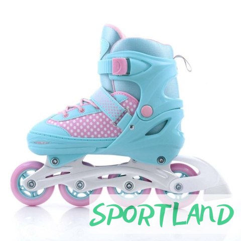 Rolki regulowane SMJ sport 2w1 Jr Lili 38-41 Rolki regulowane SMJ sport 2w1 Jr Lili 38-41