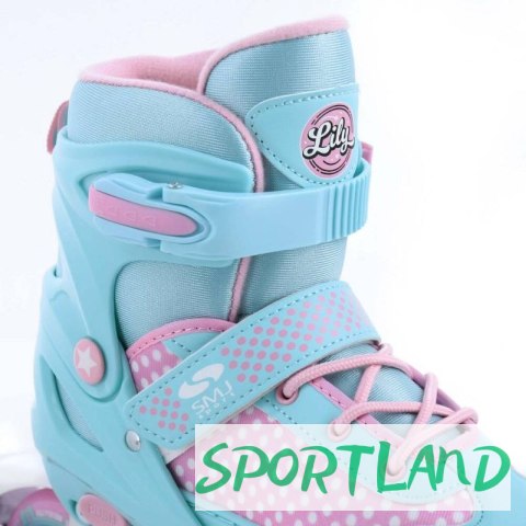 Rolki regulowane SMJ sport 2w1 Jr Lili 38-41 Rolki regulowane SMJ sport 2w1 Jr Lili 38-41