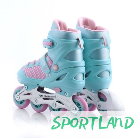 Rolki regulowane SMJ sport 2w1 Jr Lili 38-41 Rolki regulowane SMJ sport 2w1 Jr Lili 38-41