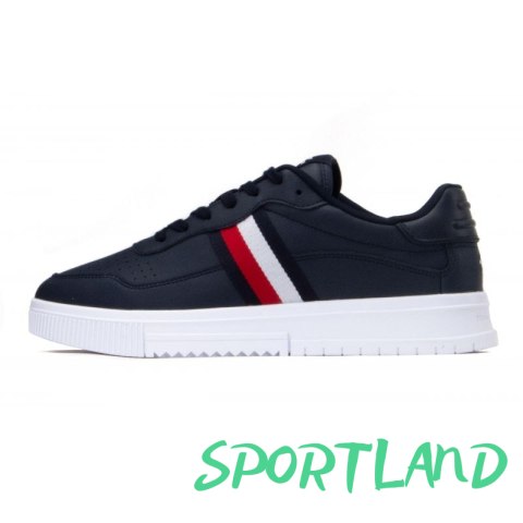 Buty Tommy Hilfiger Supercup Leather Stripes M FM0FM04824 DW5 44 Buty Tommy Hilfiger Supercup Leather Stripes M FM0FM04824 DW5 44