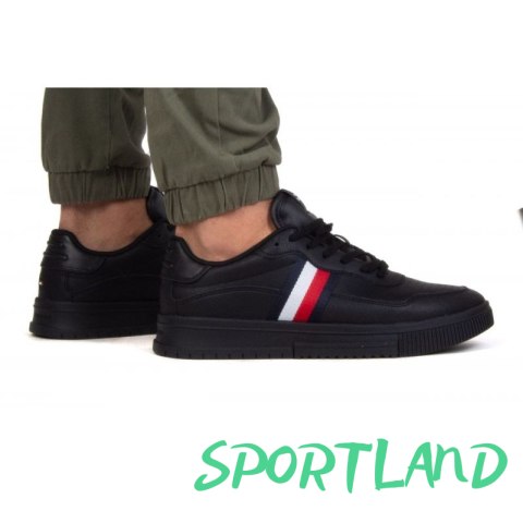 Buty Tommy Hilfiger Supercup Leather Stripes M FM0FM048240GQ 45 Buty Tommy Hilfiger Supercup Leather Stripes M FM0FM048240GQ 45