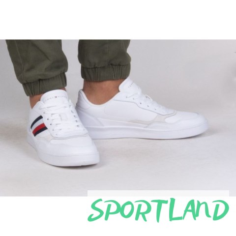 Buty Tommy Hilfiger Court Cupsole Retro Lth Stripes M FM0FM04828YBS 44